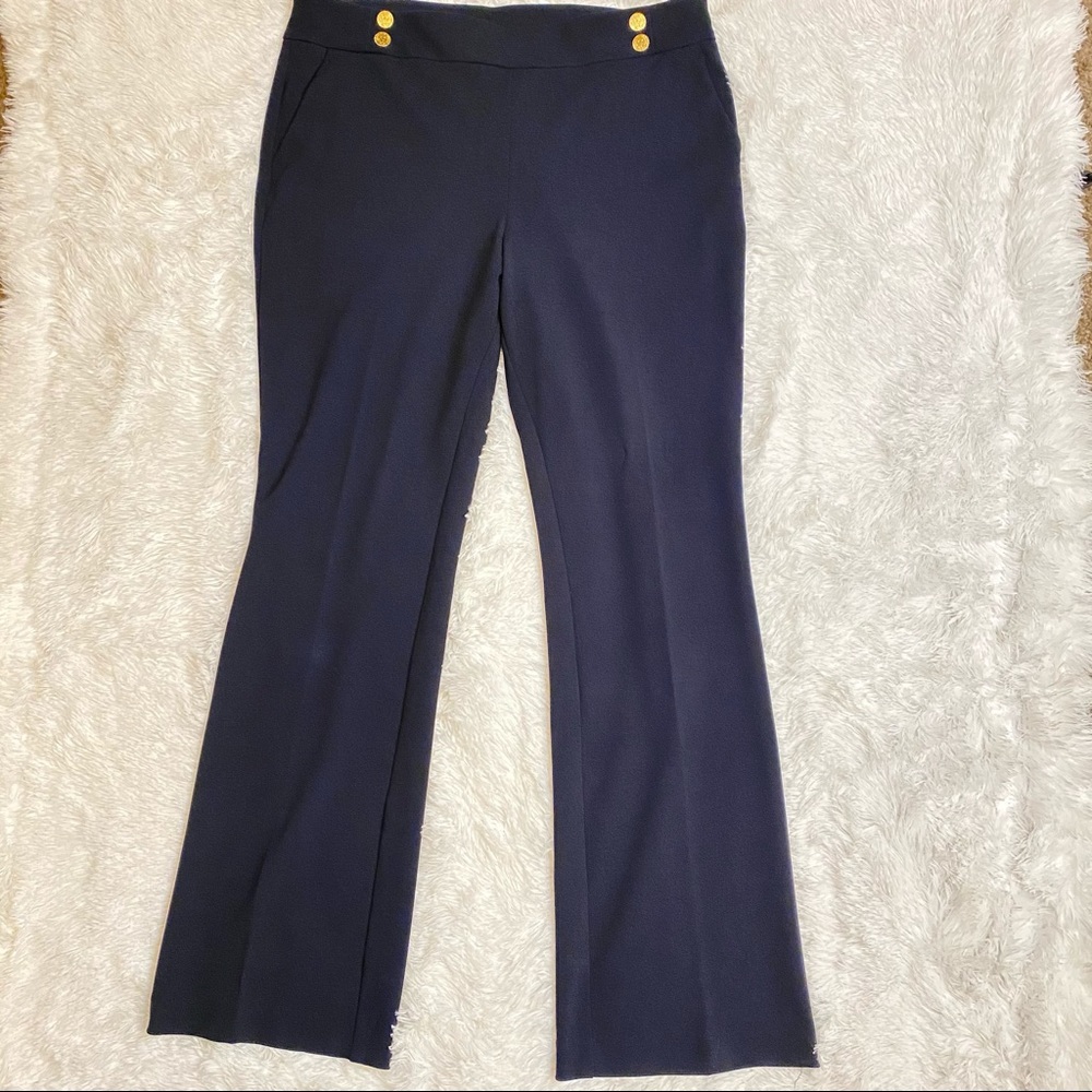 💙Like New💙Anne Klein double breasted navy slacks